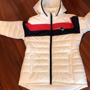 NFL New England Patriot Team Apparel Ski parker NWOT Size M